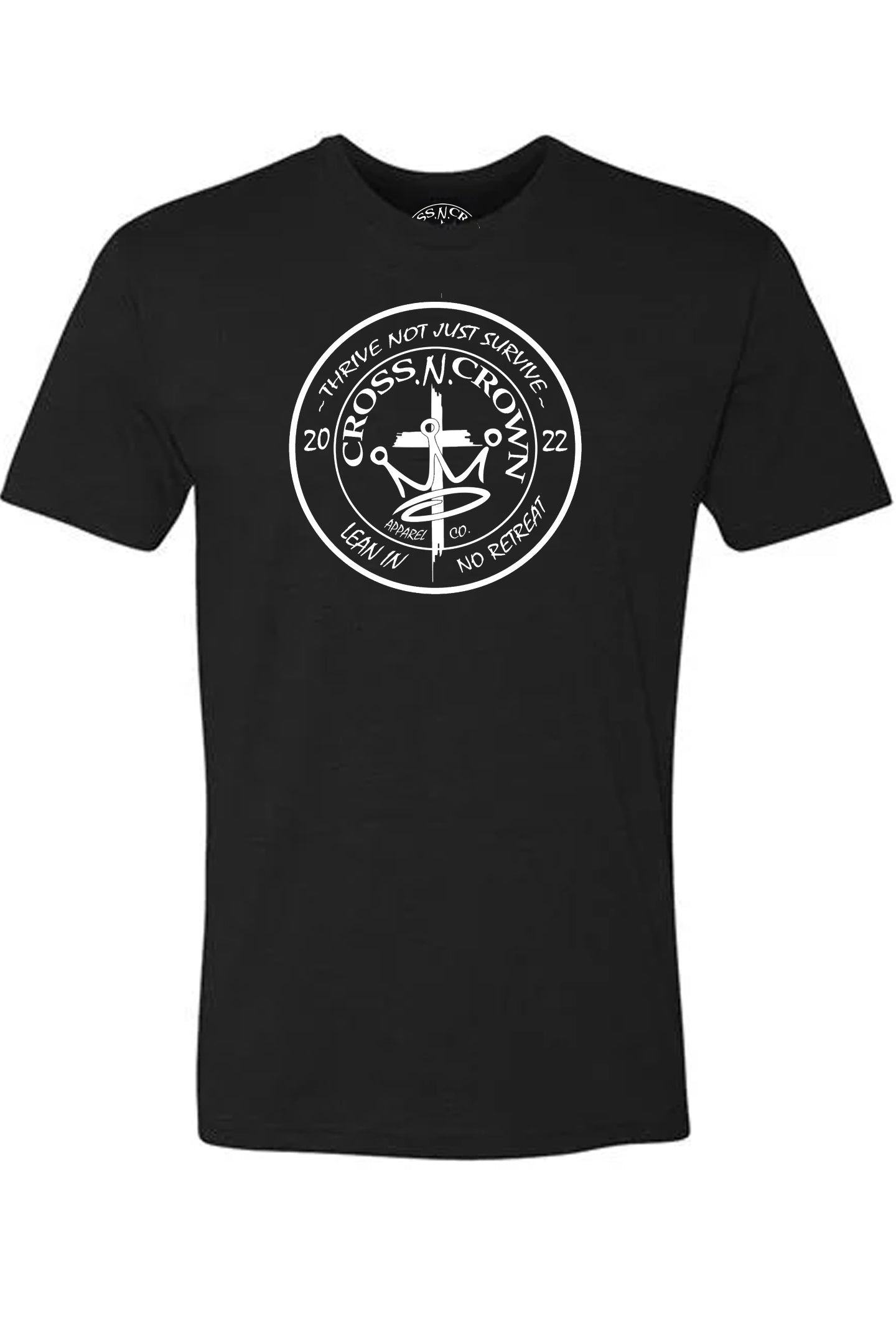 Mens OG Thrive Circle Crest Short Sleeve Tee