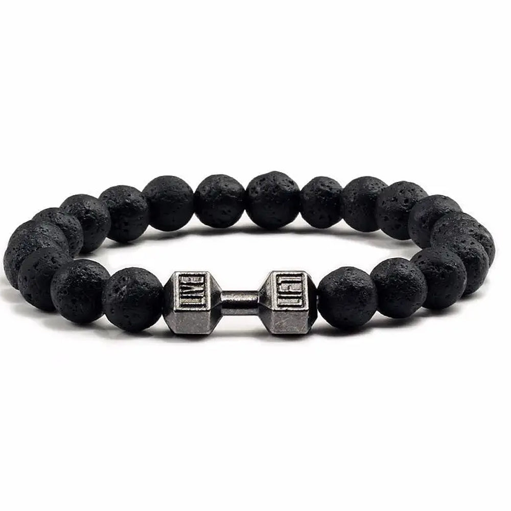 Cross.N.Crown Live & Lift Beaded Bracelet - Cross.N.Crown Apparel Co