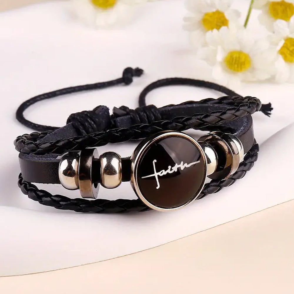 Cross.N.Crown Womens Western Style Faith Rope Bracelet - Cross.N.Crown Apparel Co