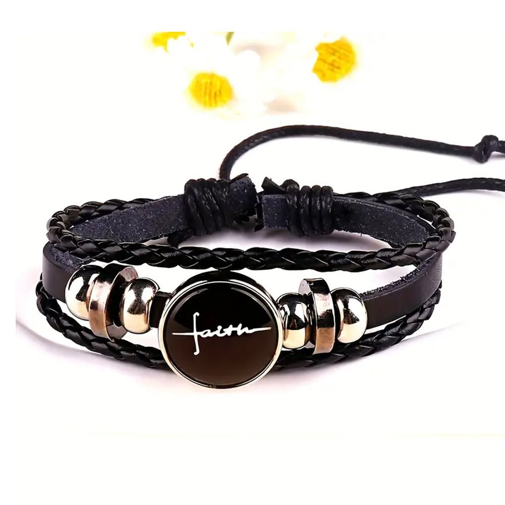 Cross.N.Crown Womens Western Style Faith Rope Bracelet - Cross.N.Crown Apparel Co