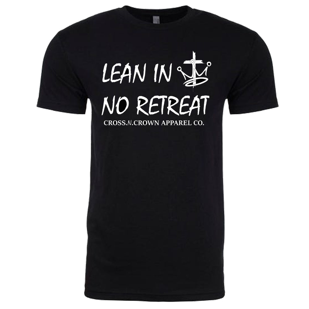 Mens Cross.N.Crown Lean In No Retreat Soft Style Tee
