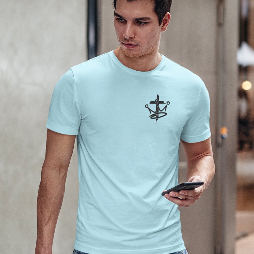 Mens Cross.N.Crown Soft Style Infinity Logo Tee - Cross.N.Crown Apparel Co